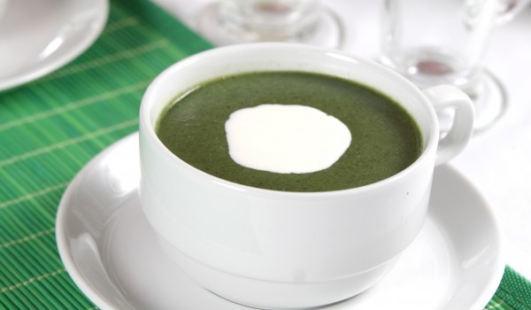 Лятна зелена супа