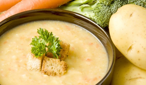 Супа от картофи с кресон