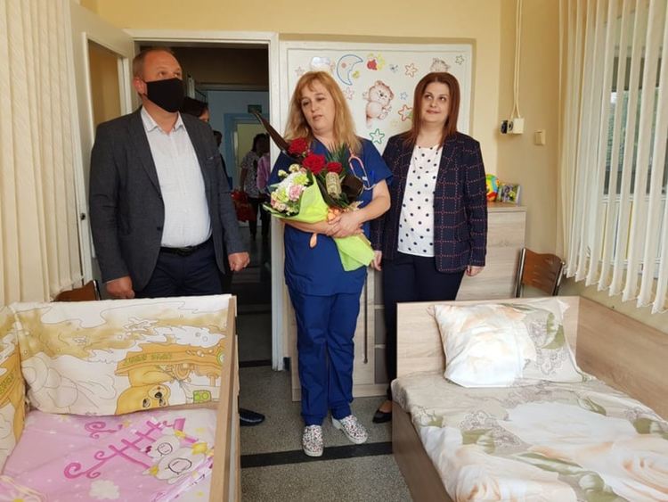 Детско отделение благодари на дарителите си