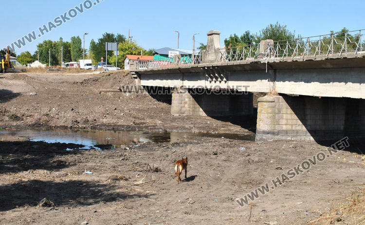 Почистиха пространството около моста над реката в Малево