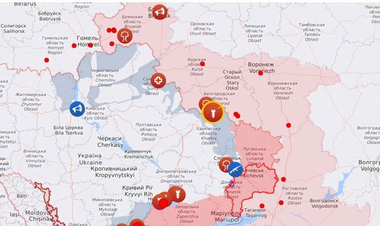 В Белгород, Курск и Воронеж съобщиха за атаки с украински дронове