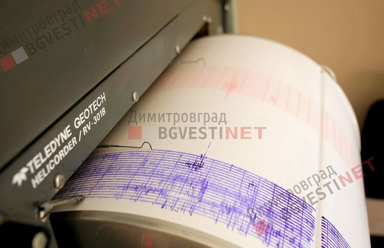 Силно земетресение от 4,9 по Рихтер край Пловдив 