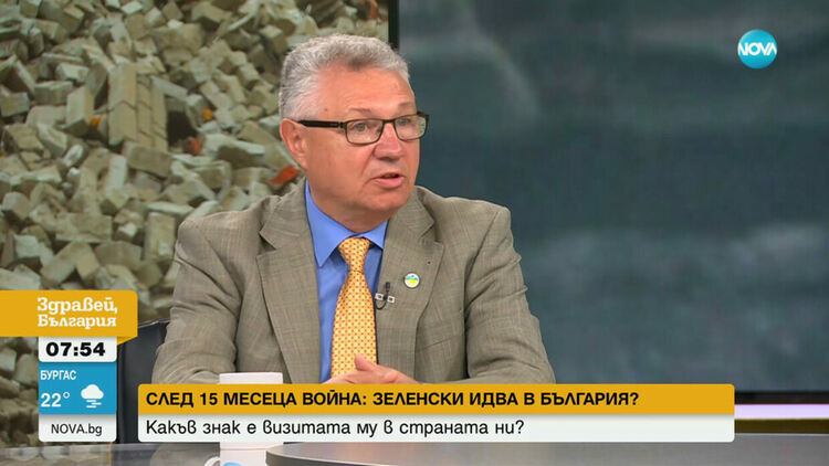 Шаламанов: Дано се осъществи посещението на Зеленски и Радев намери сили да се срещнат
