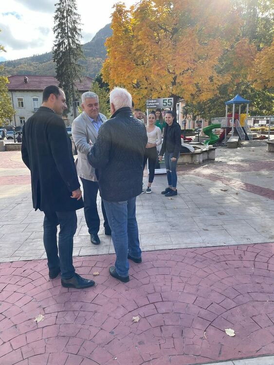 Евродепутатът Петър Витанов подкрепи кампанията на Стефан Сабрутев за кмет на община Смолян