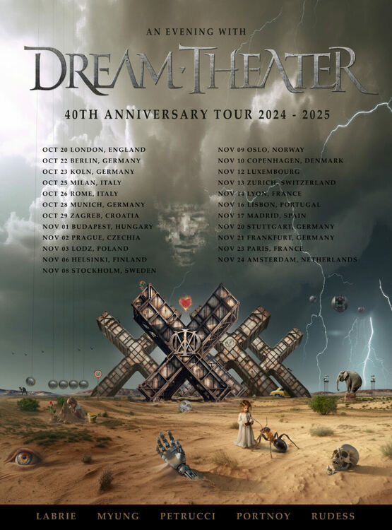 Dream Theater обявиха турне по случай 40-ата си годишнина