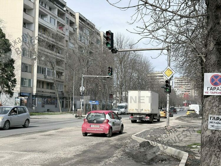 АПИ:Светофарите на бул.“Беломорски“ при Пътното ще бъдат заменени с кръгово кръстовище