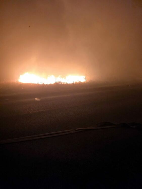 Огромен  пожар край бившия завод Химик
